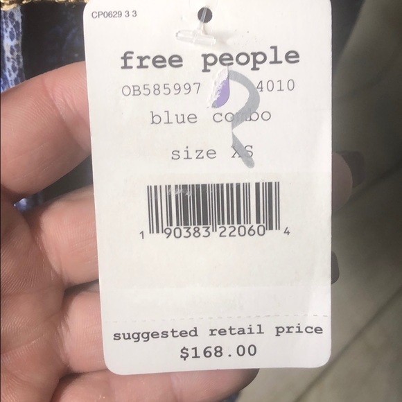 Free People Katie Crochet Mini Dress - Picture 6 of 8